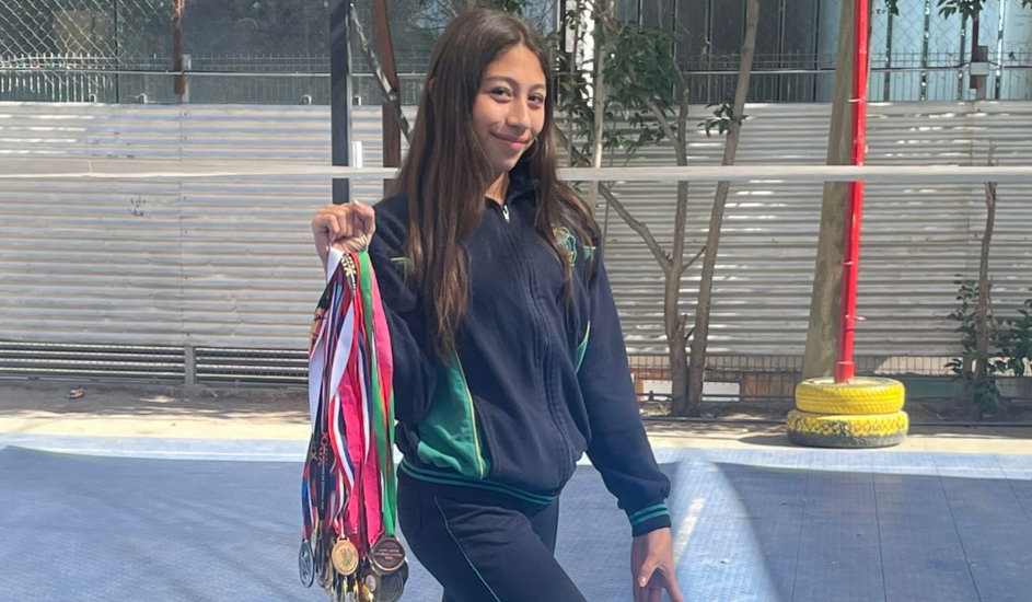 Lucía Pizarro destaca en Gimnasia Rítmica a nivel nacional