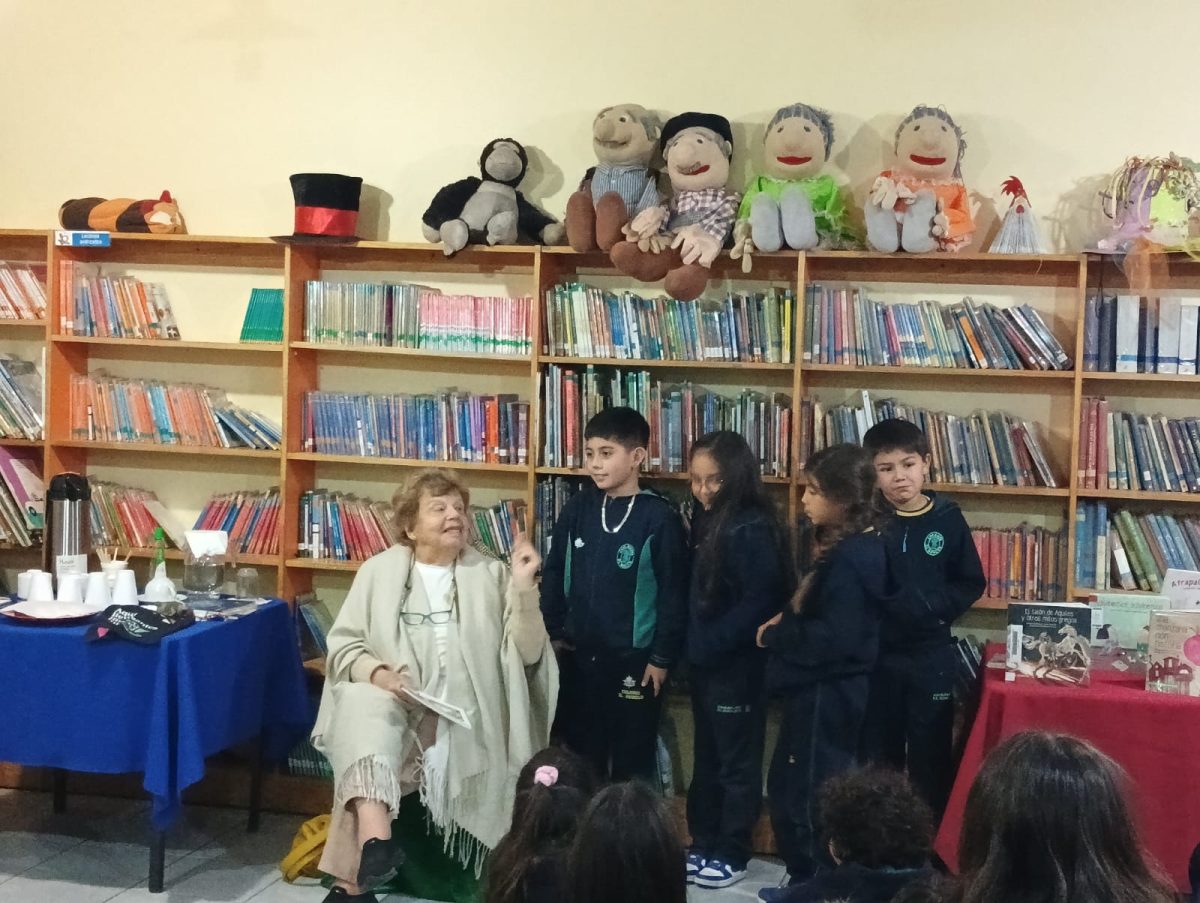 Visita de escritora