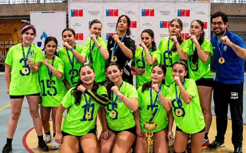 El Bosque Campeón Regional JDE 2026 Sub-14 Balonmano Damas