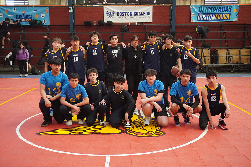 Nuestros estudiantes compitieron en el Básquetbol Intermedia Varones de las Olimpiadas BostonEduca